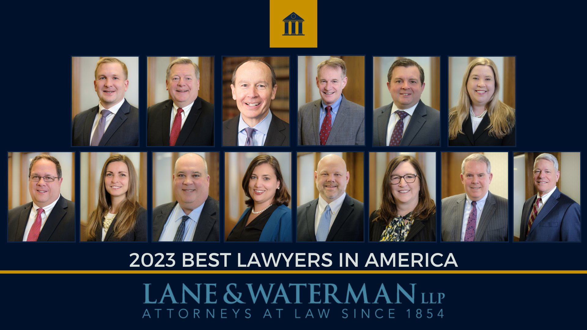 Lane & Waterman attorneys recognized in Best Lawyers in America publication Lane & Waterman LLP
